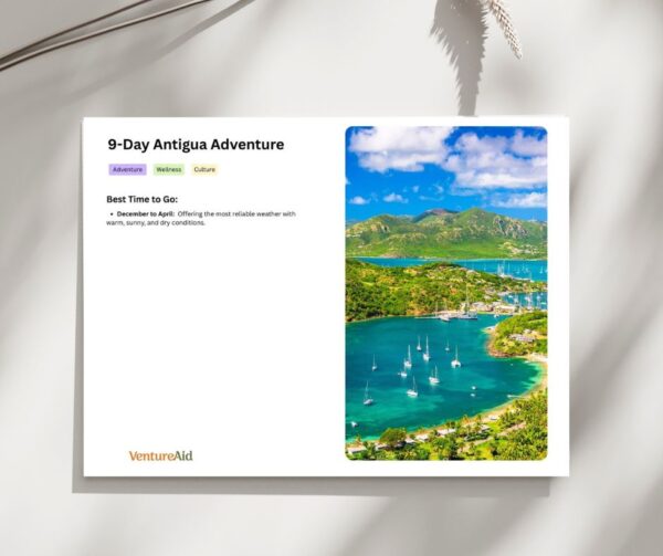 Discover Antigua with adventure in mind!