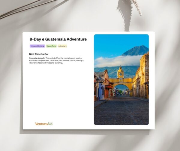Discover Guatemala with adventure and culture in mind!