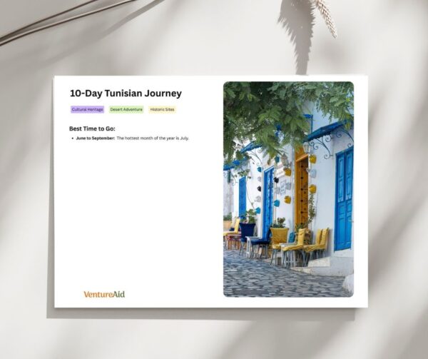 Discover Tunisia with adventure and culture in mind!