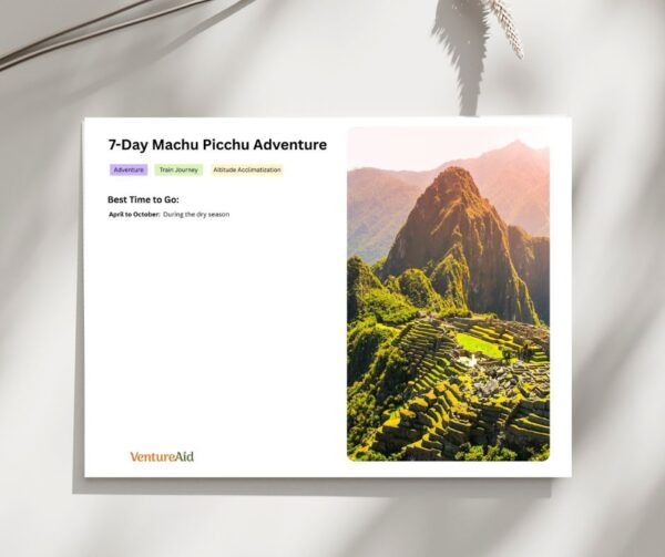 Discover Peru's most iconic sites with ease.