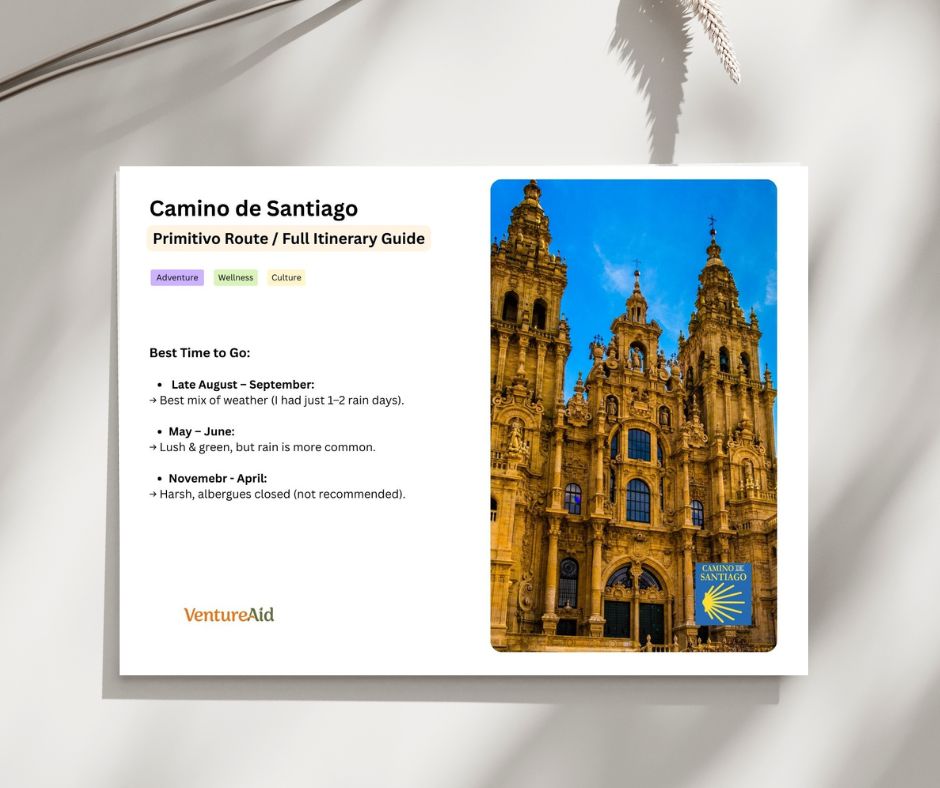 Camino de Santiago: Primitivo Route – 11-Day Itinerary Guide